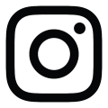 Logo instagram black